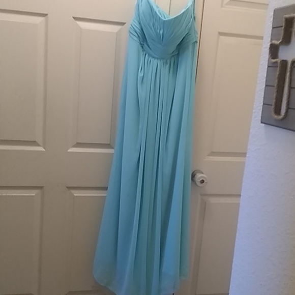 Strapless David's bridal bridesmaids dress - Picture 3 of 3